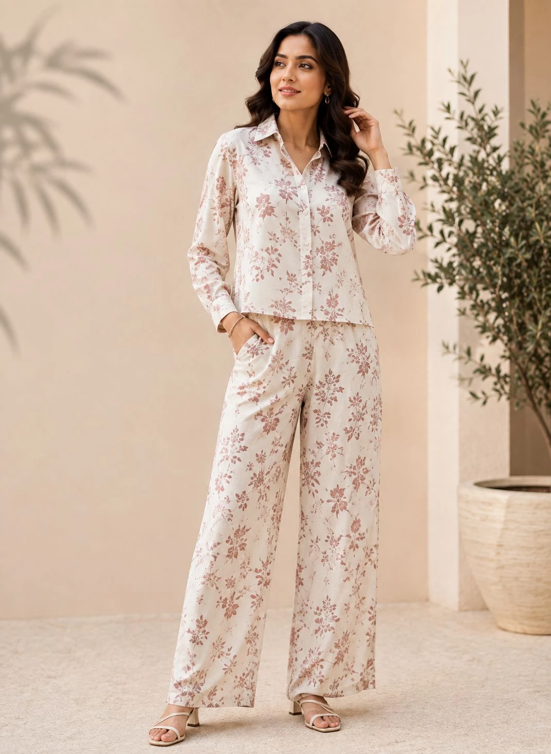 Co-Ord Set White